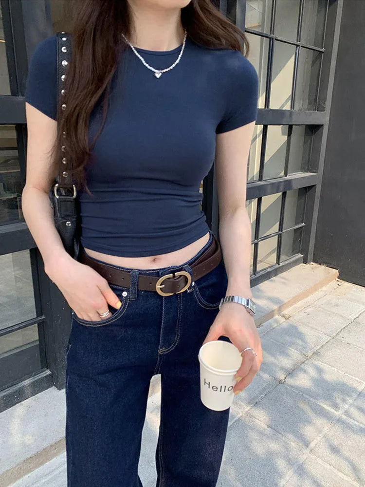 Crop Top Short Sleeve