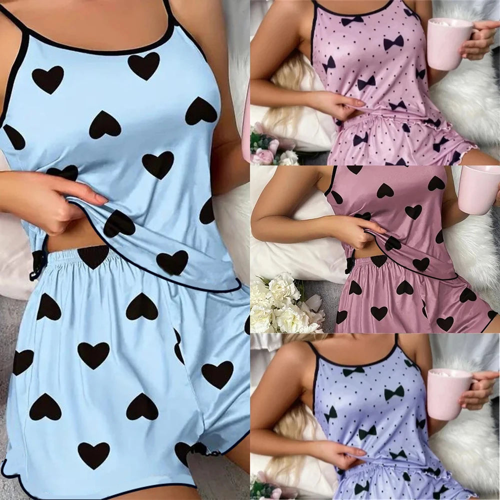 Pajama Set  T-Shirts & Shorts