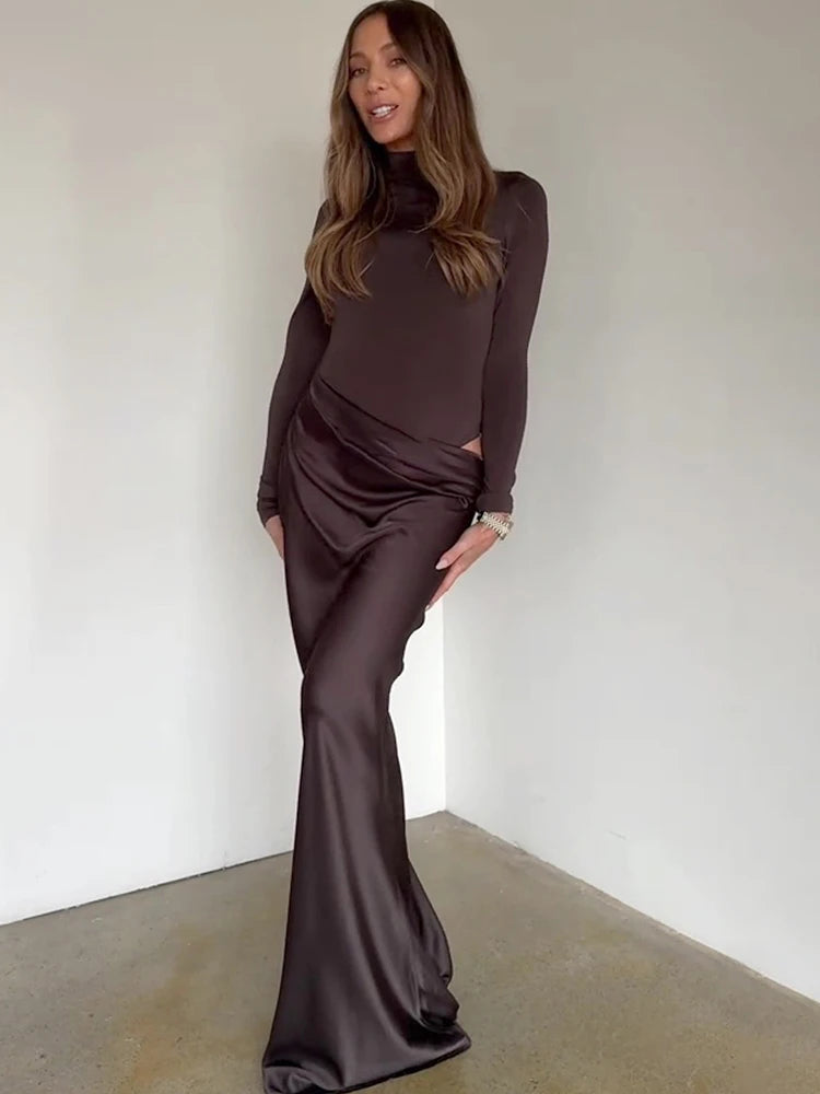 High Waist Dress