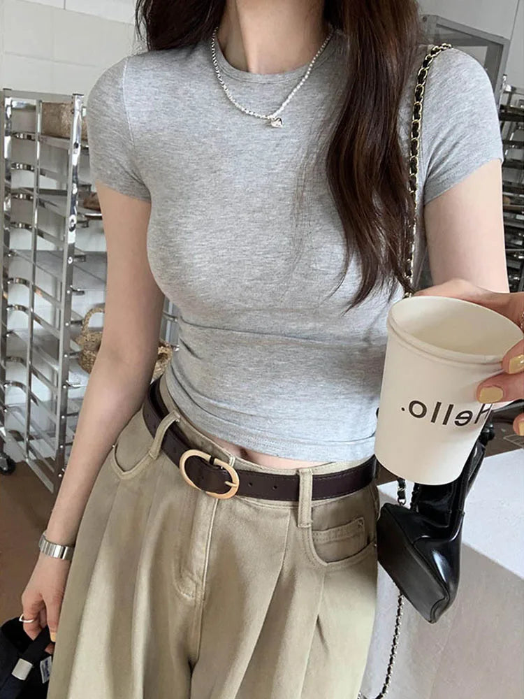 Crop Top Short Sleeve