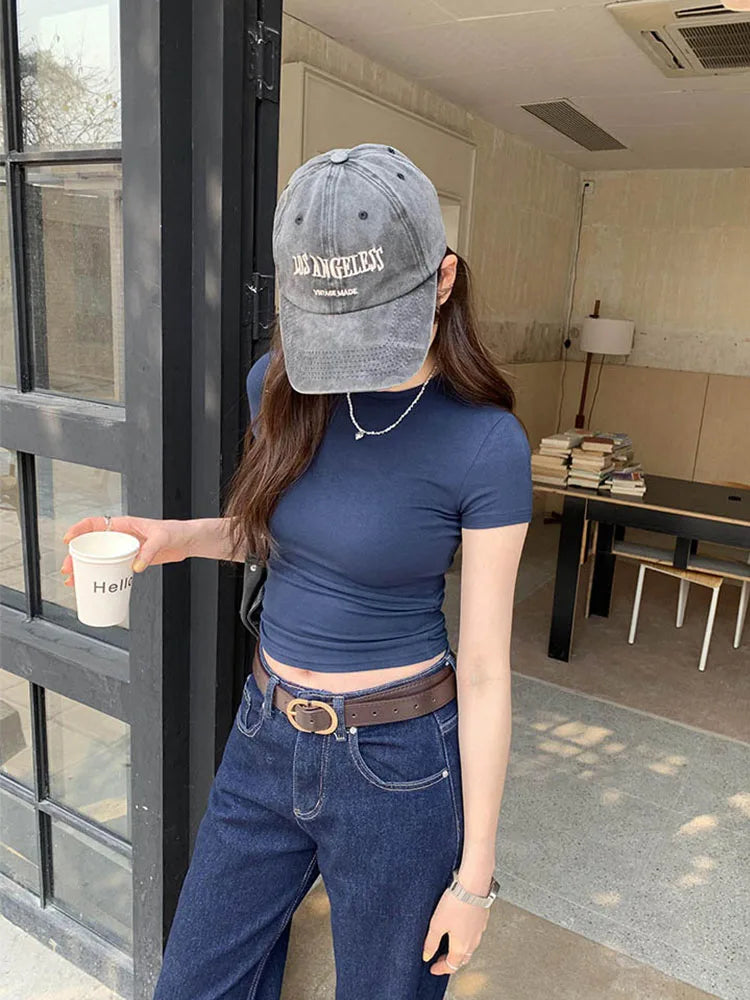 Crop Top Short Sleeve