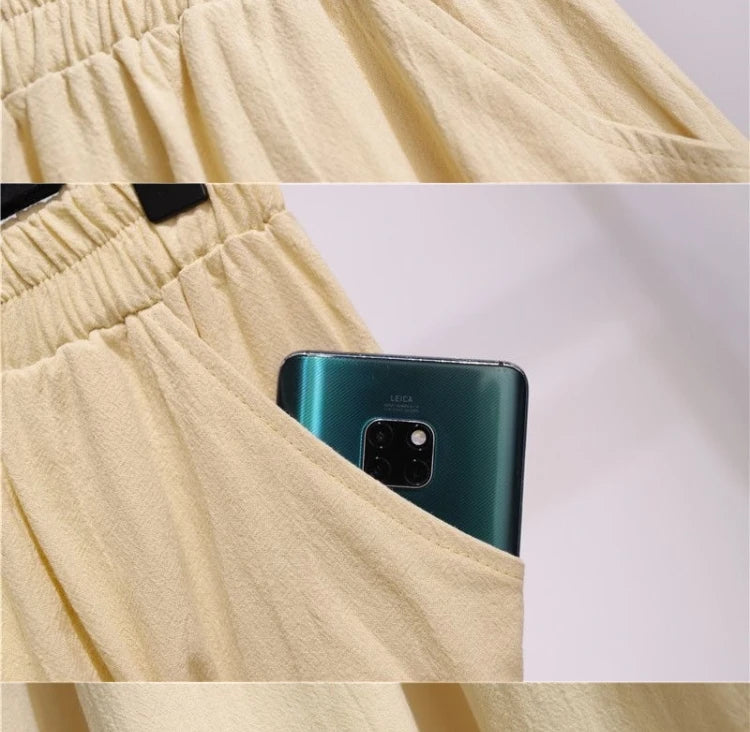 Cotton Linen Skirt