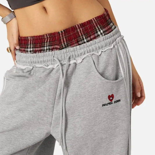 American Retro College Style Loose Fit